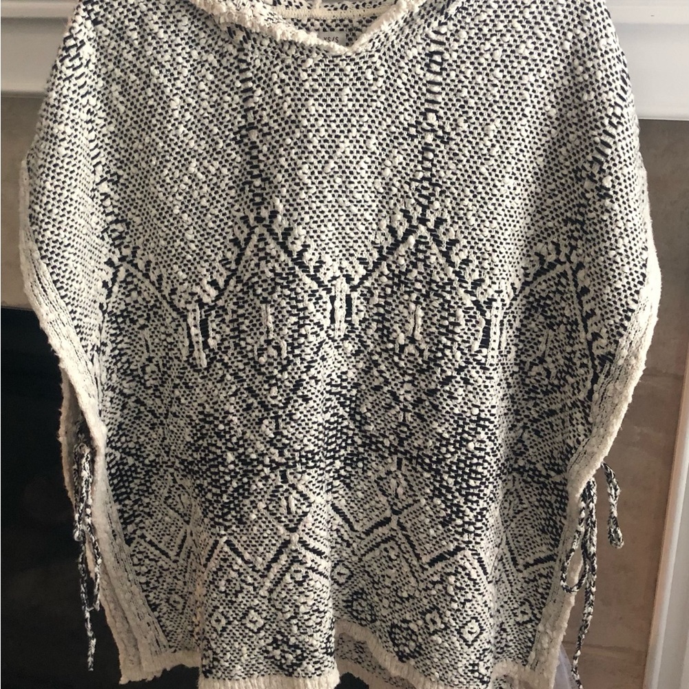 Hollister California Poncho Top Women's Size Small Tie New With Tag = F